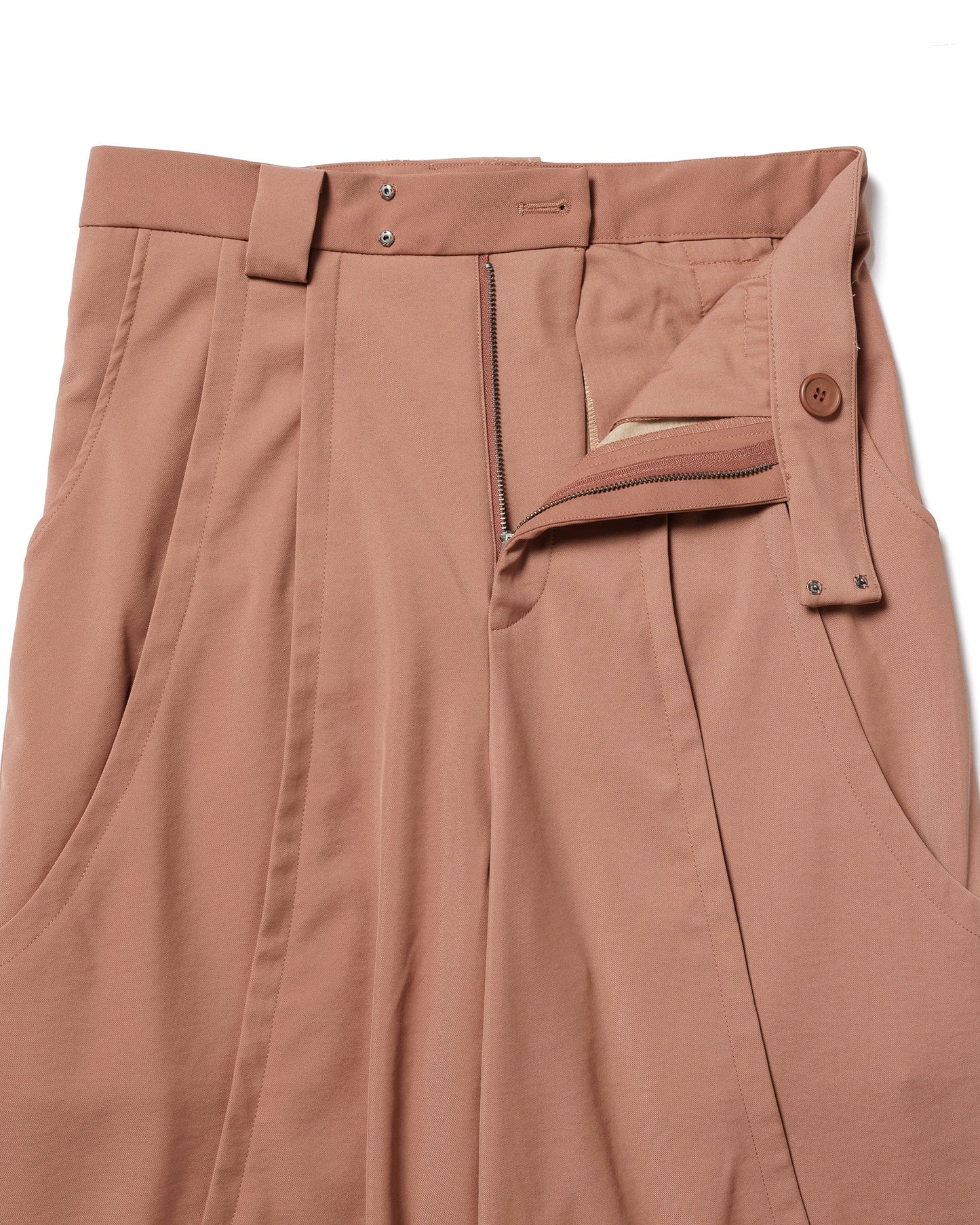 TUCK WIDE PANTS