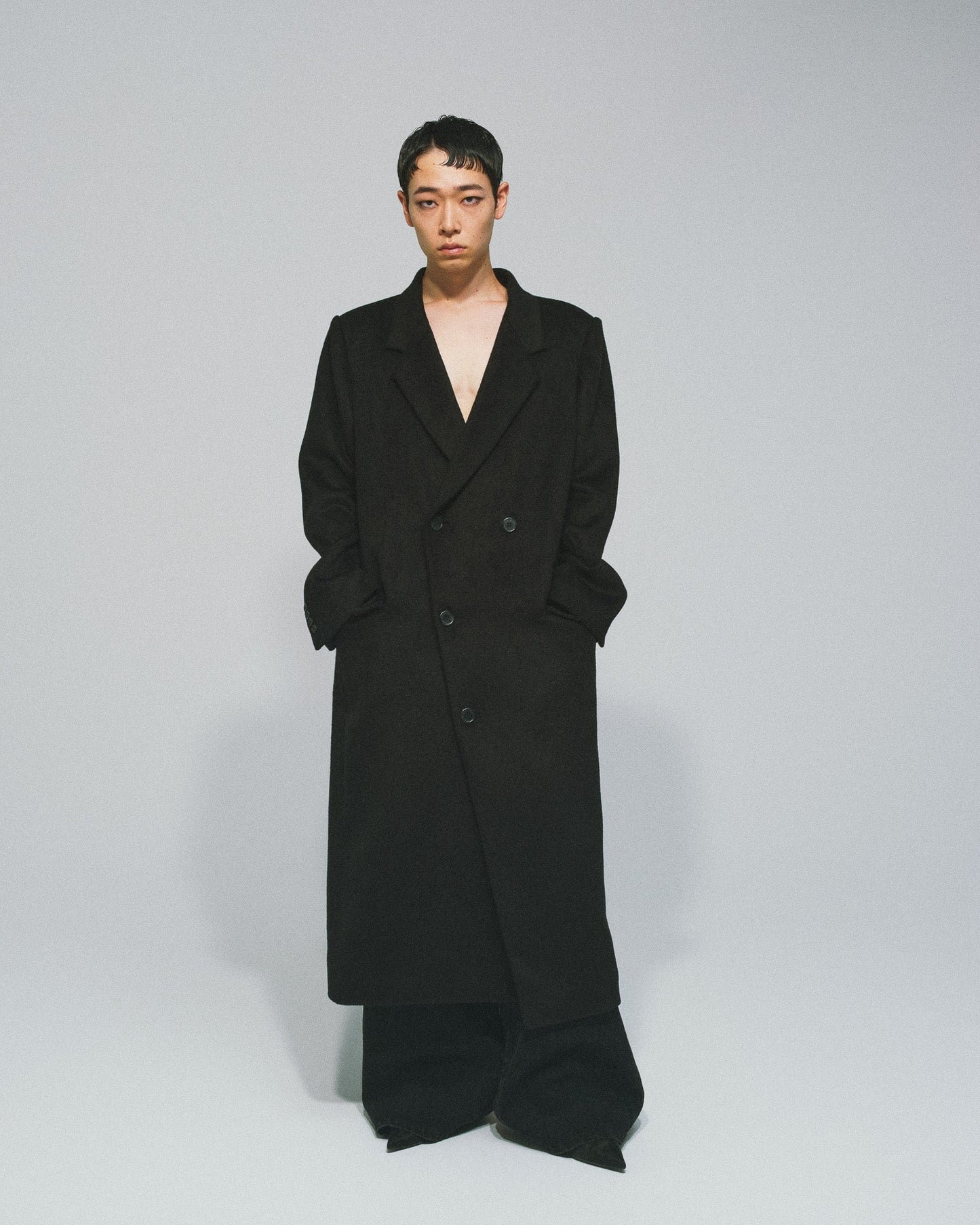 MELTON LONG COAT