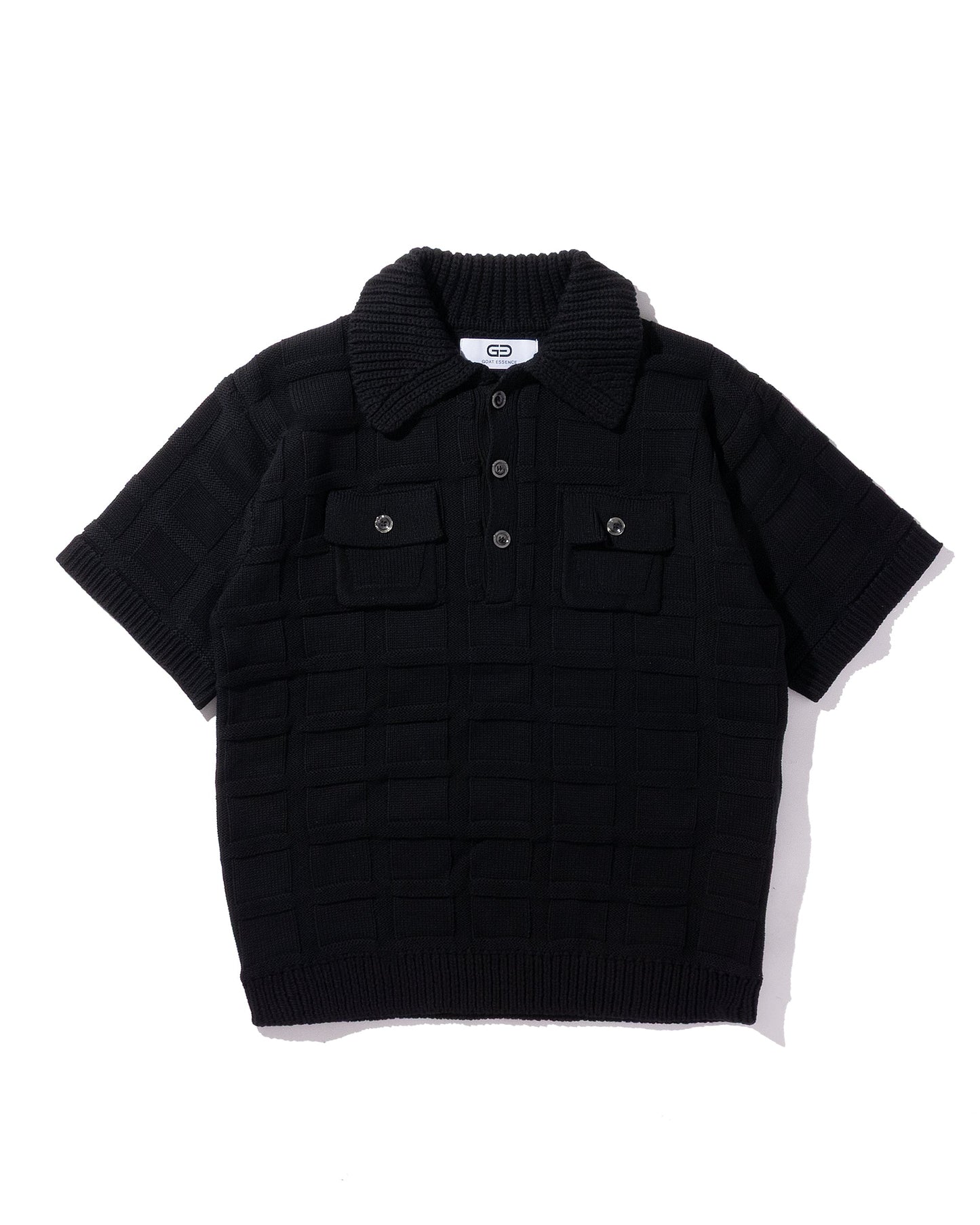 KNIT POLO SHIRT