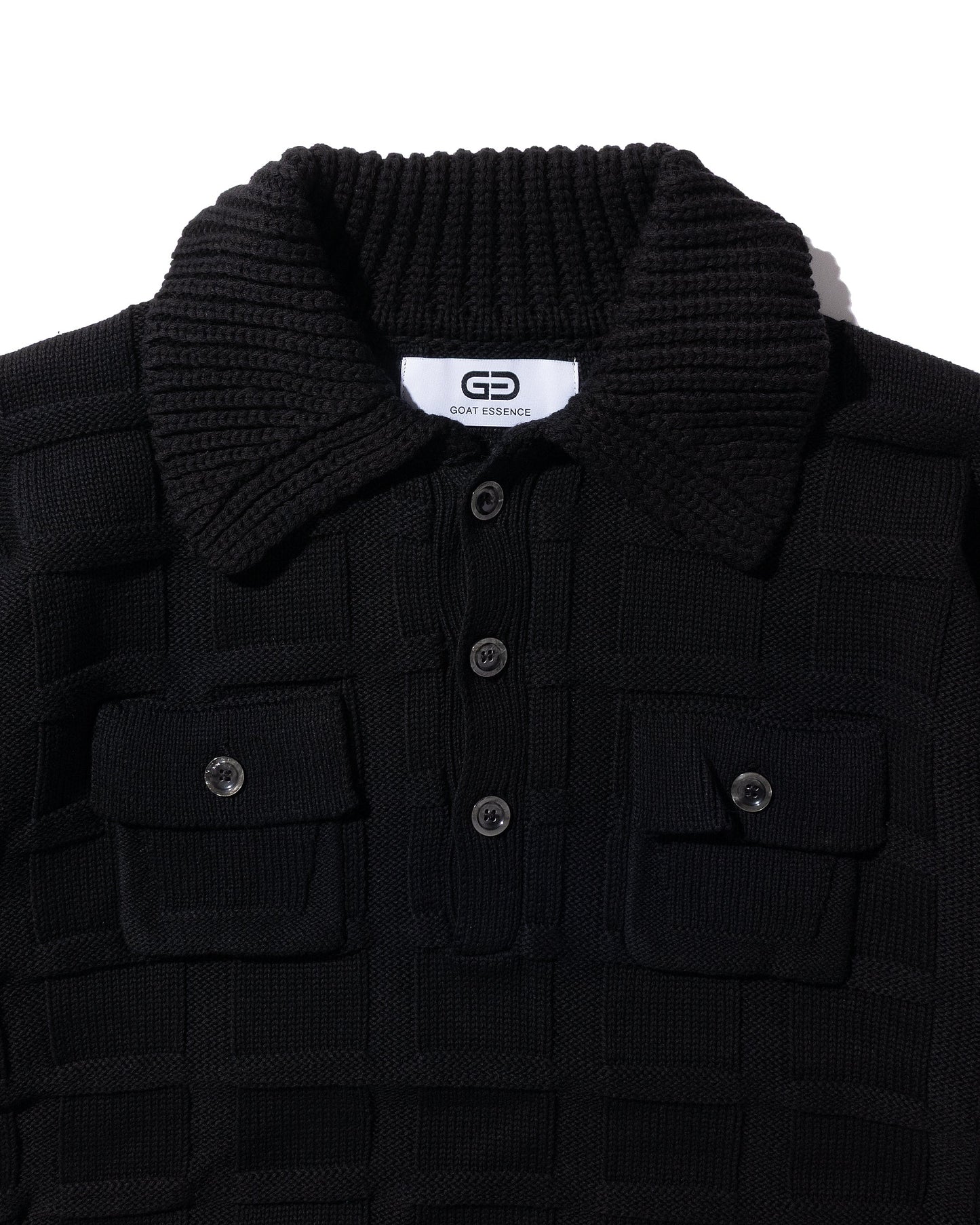 KNIT POLO SHIRT
