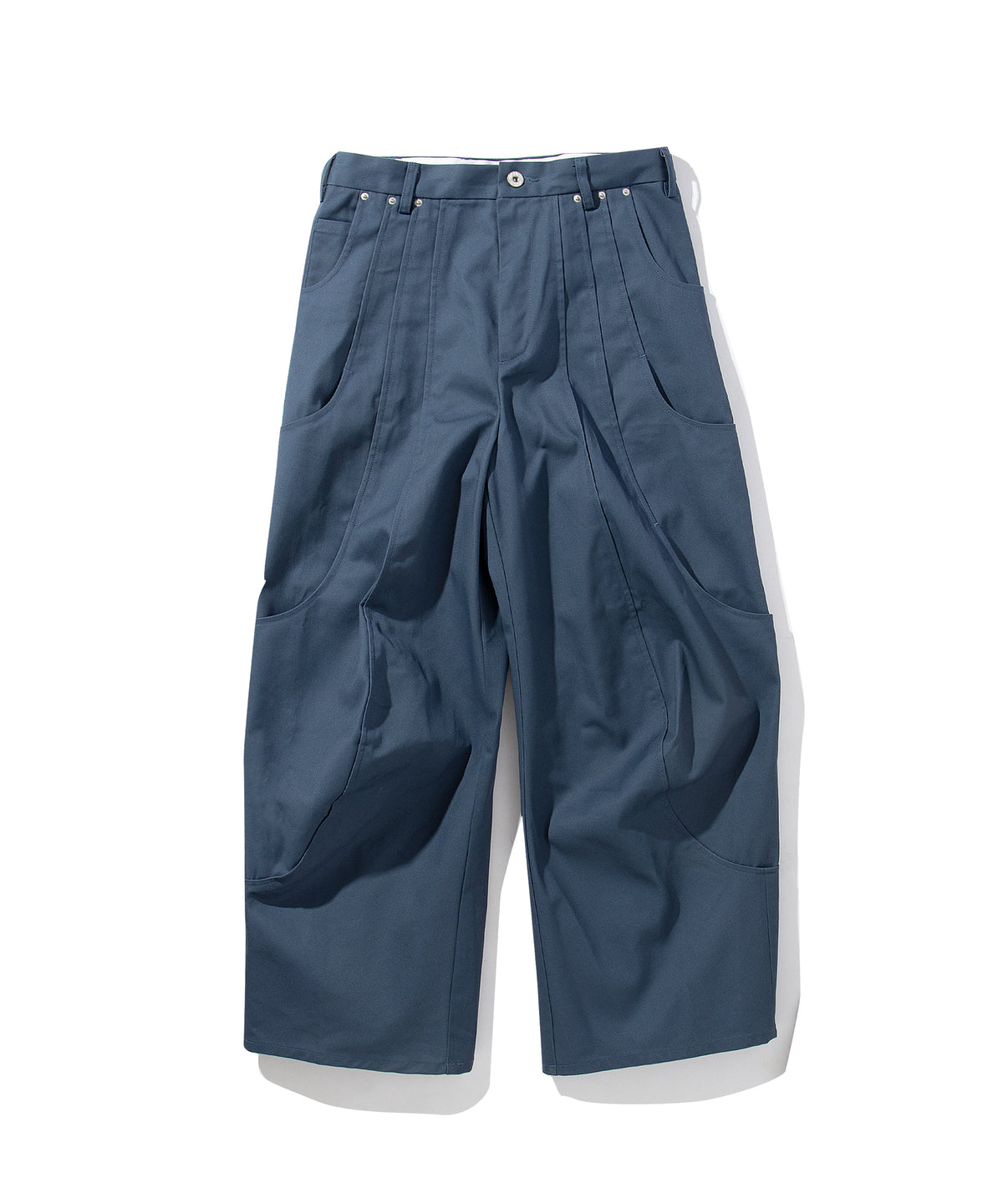 (×Dickies®) TUCK CURVE WIDE PANTS