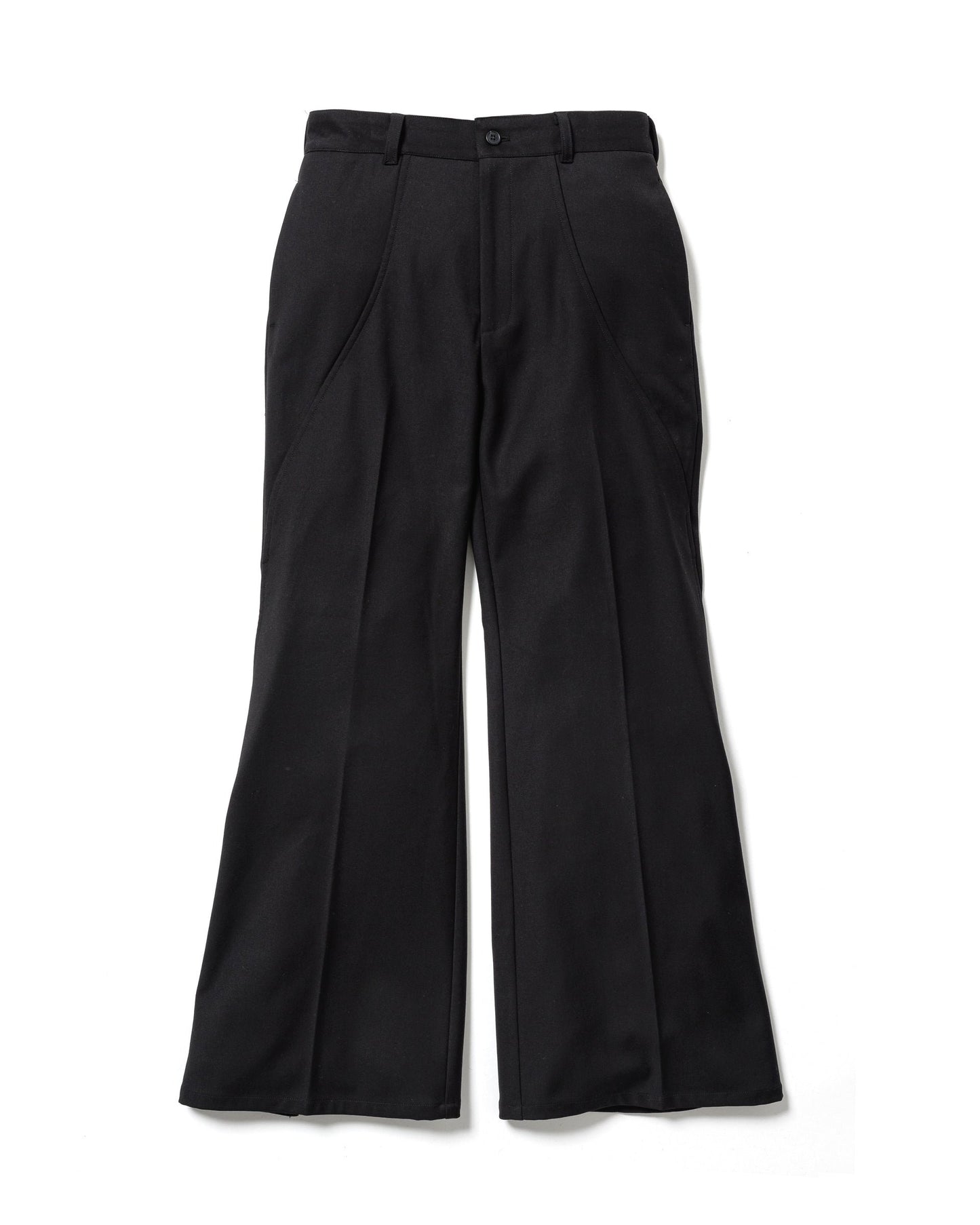 TUCK FLARE PANTS