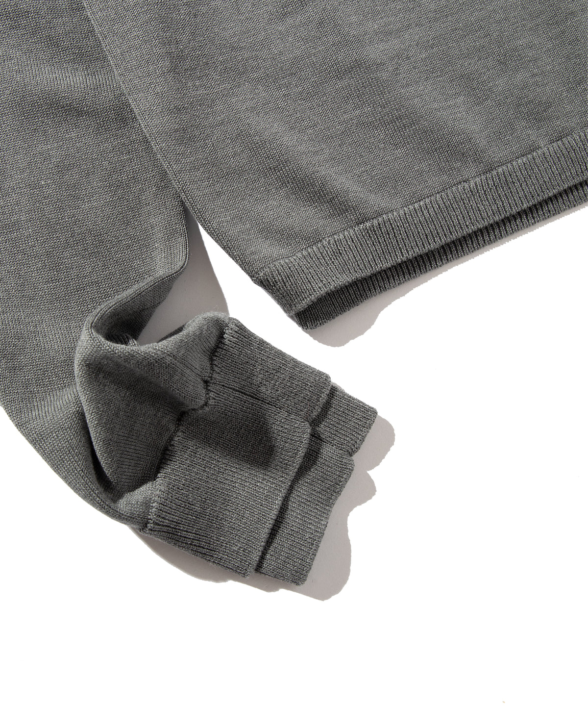 LAYERED CURVED CARDIGAN