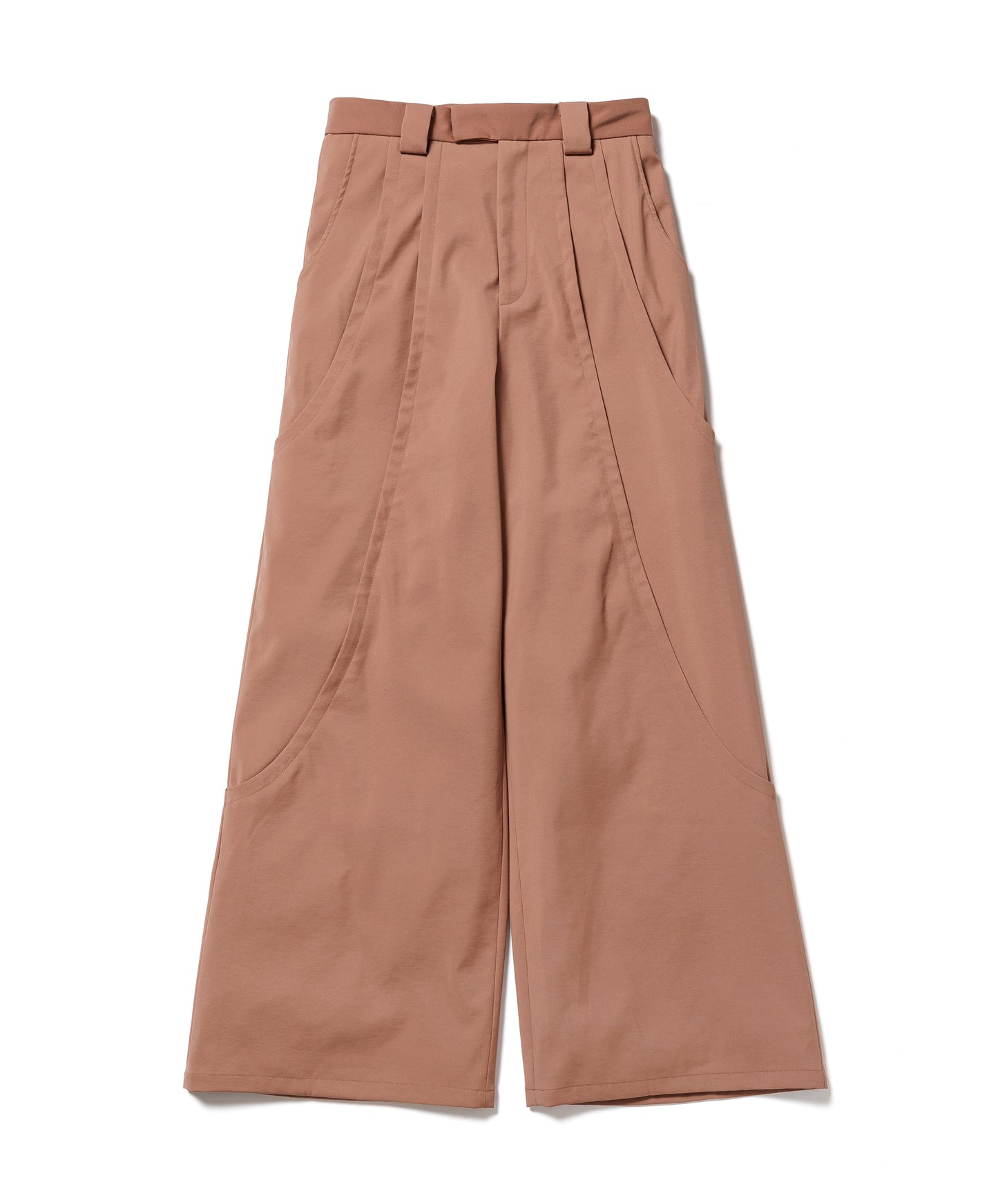 TUCK WIDE PANTS