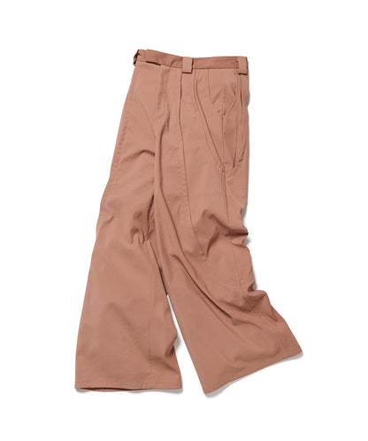 TUCK WIDE PANTS