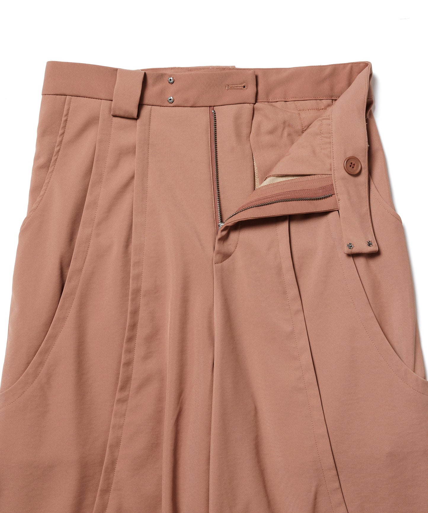 TUCK WIDE PANTS