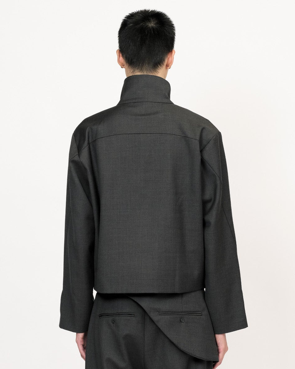 STAND COLLAR JACKET – GOAT ESSENCE