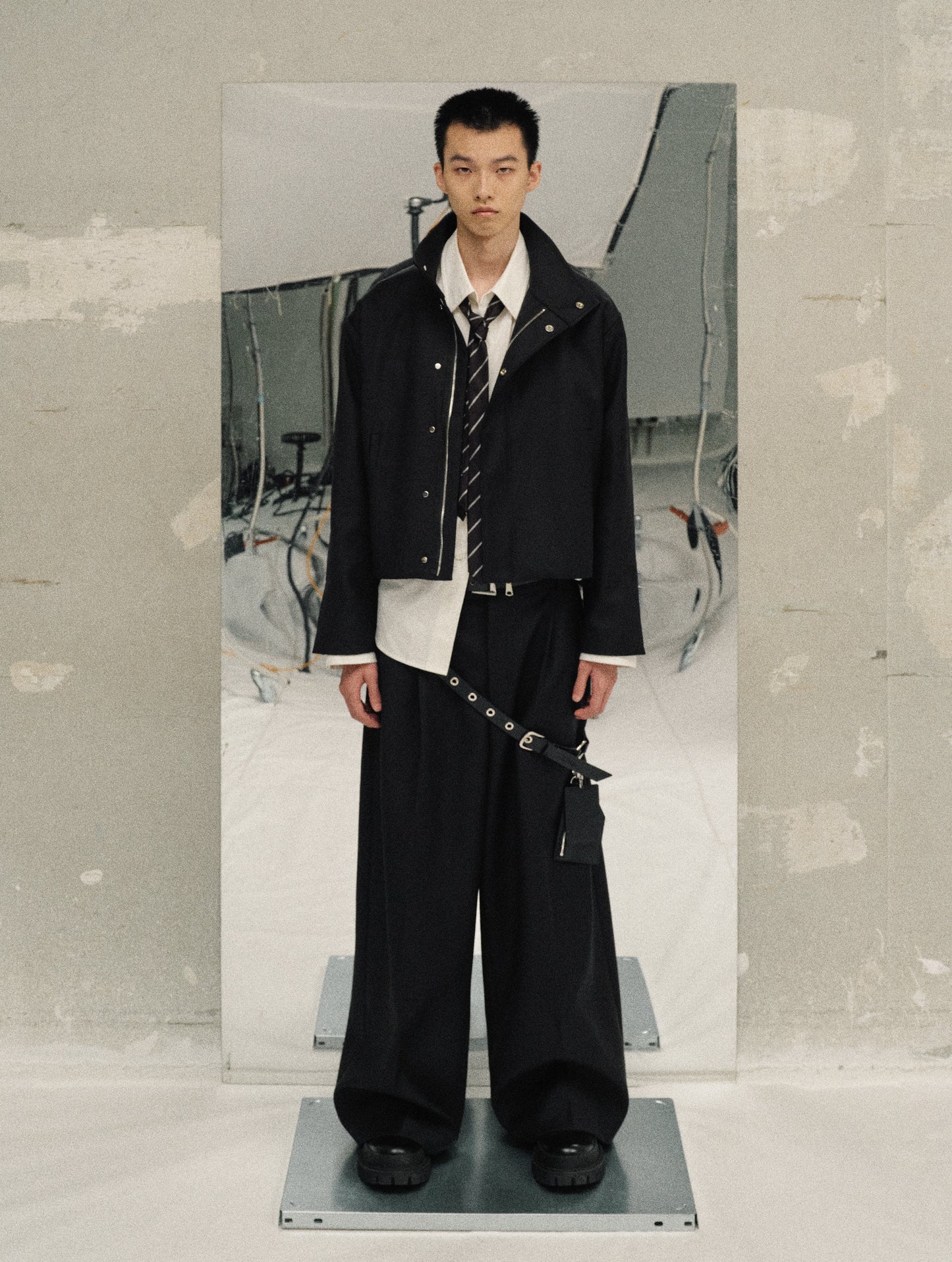 25AW STAND COLLAR JACKET