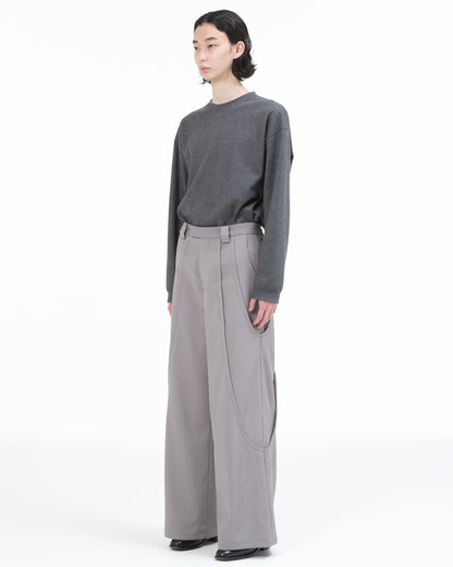 TUCK WIDE PANTS