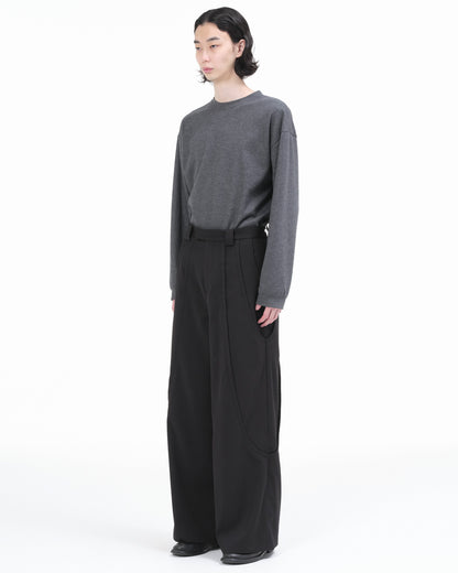 TUCK WIDE PANTS