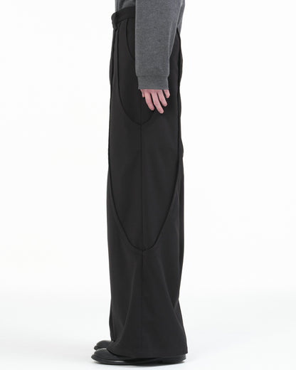 TUCK WIDE PANTS