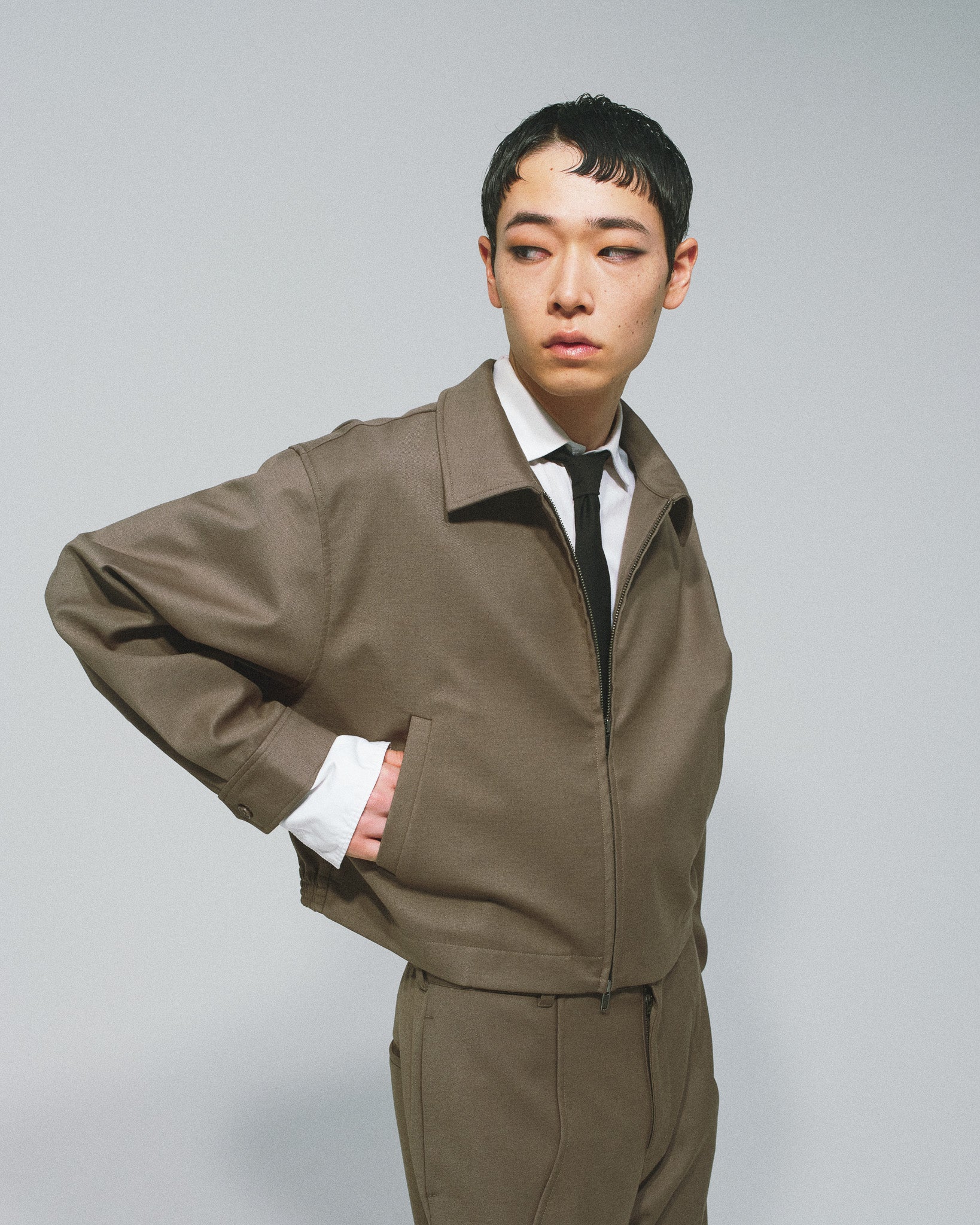 SHORT JACKET – GOAT ESSENCE SHORT JACKET – GOAT ESSENCE