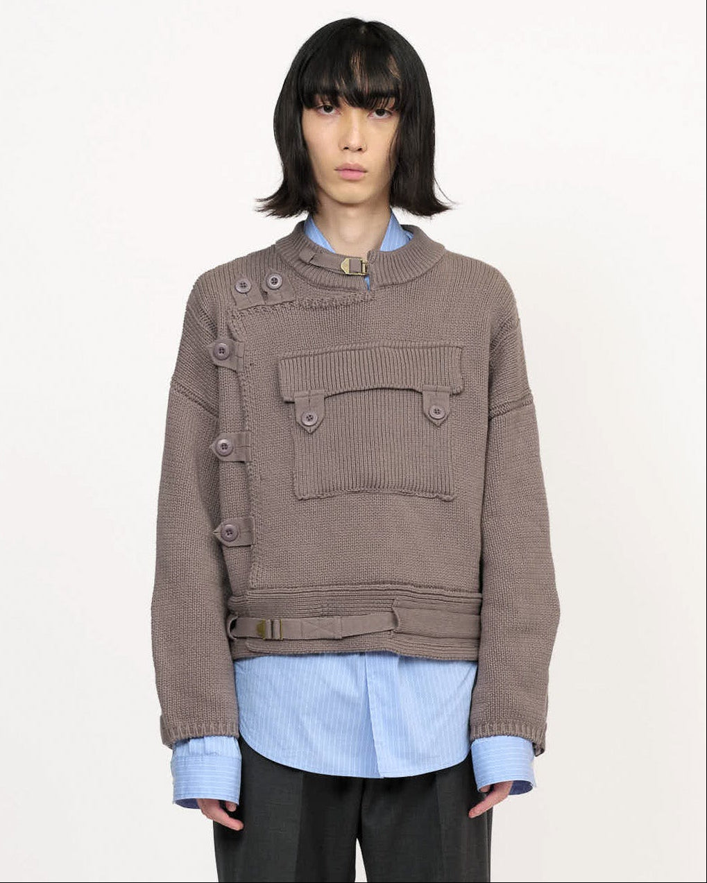 25AW MOTORCYCLE KNIT JACKET