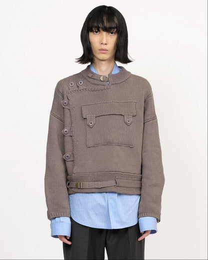 25AW MOTORCYCLE KNIT JACKET