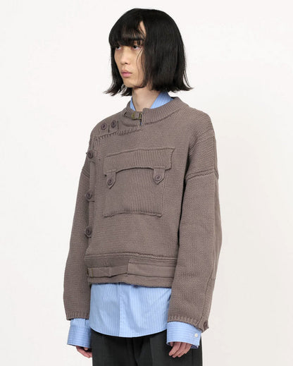 25AW MOTORCYCLE KNIT JACKET