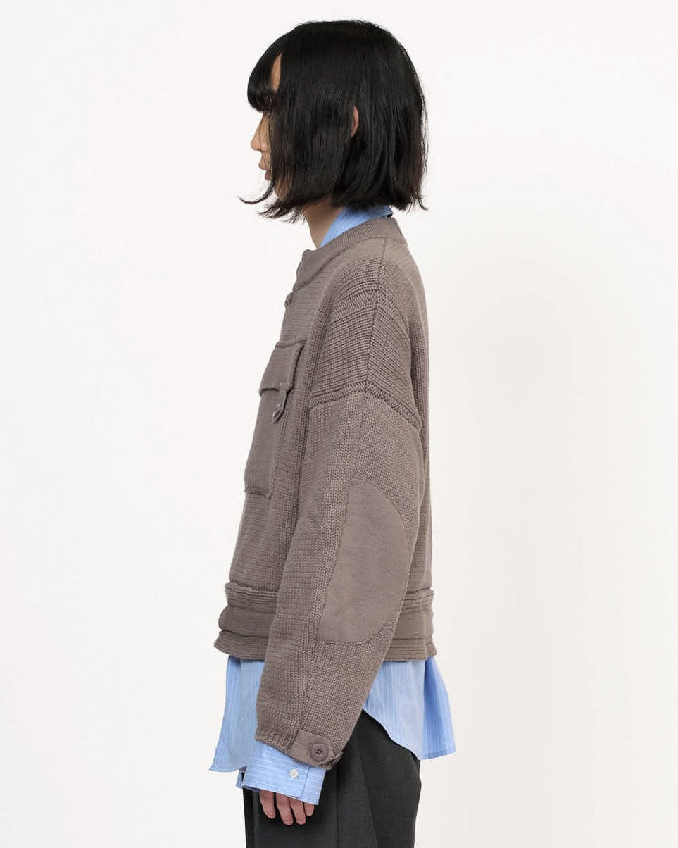 25AW MOTORCYCLE KNIT JACKET