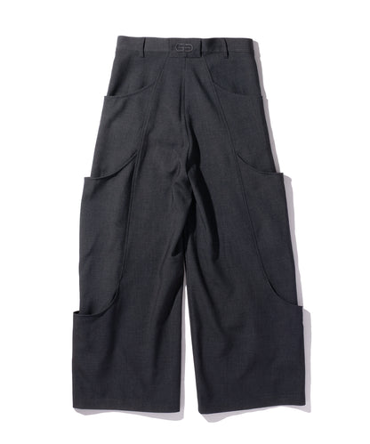 TUCK SIDE POCKET PANTS