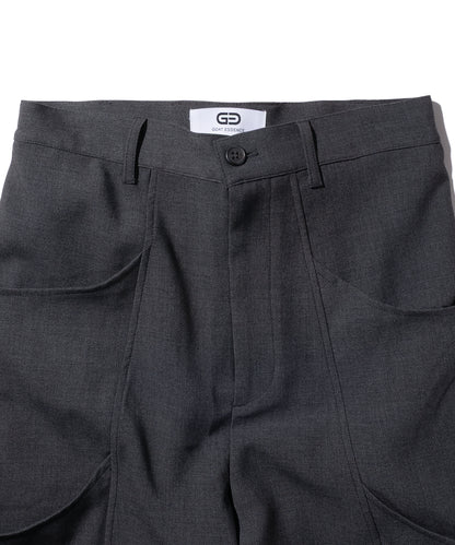 TUCK SIDE POCKET PANTS