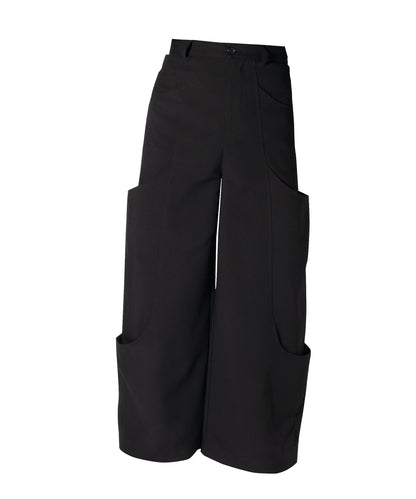 TUCK SIDE POCKET PANTS