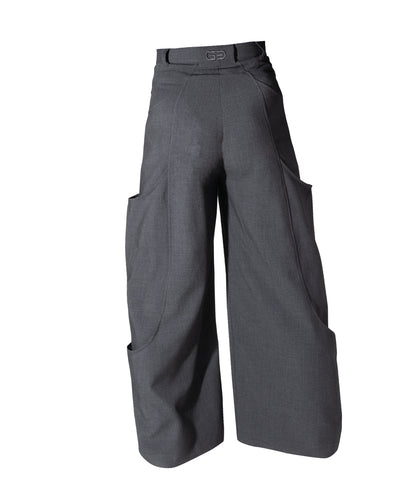 TUCK SIDE POCKET PANTS
