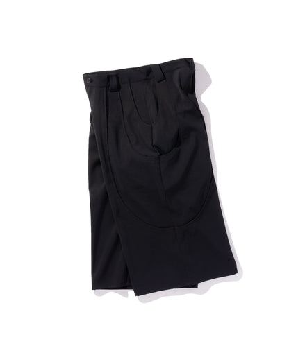 TUCK WIDE SHORTS