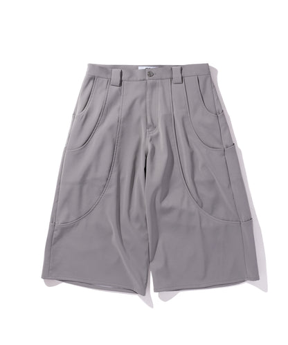 TUCK WIDE SHORTS