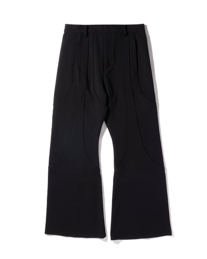 4TUCK FLARE PANTS