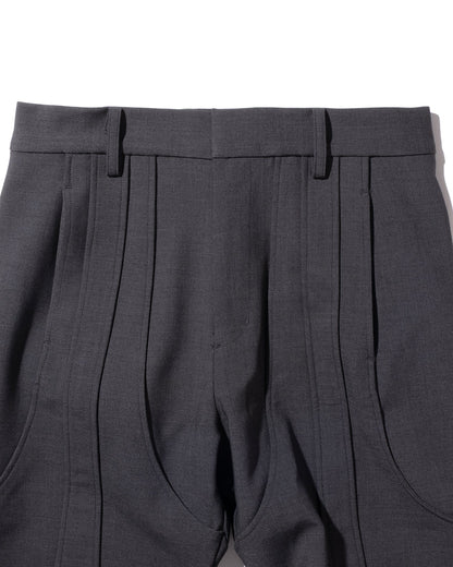 4TUCK FLARE PANTS