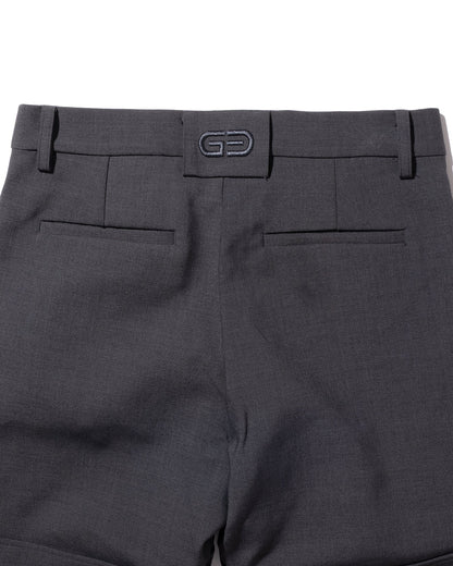 4TUCK FLARE PANTS