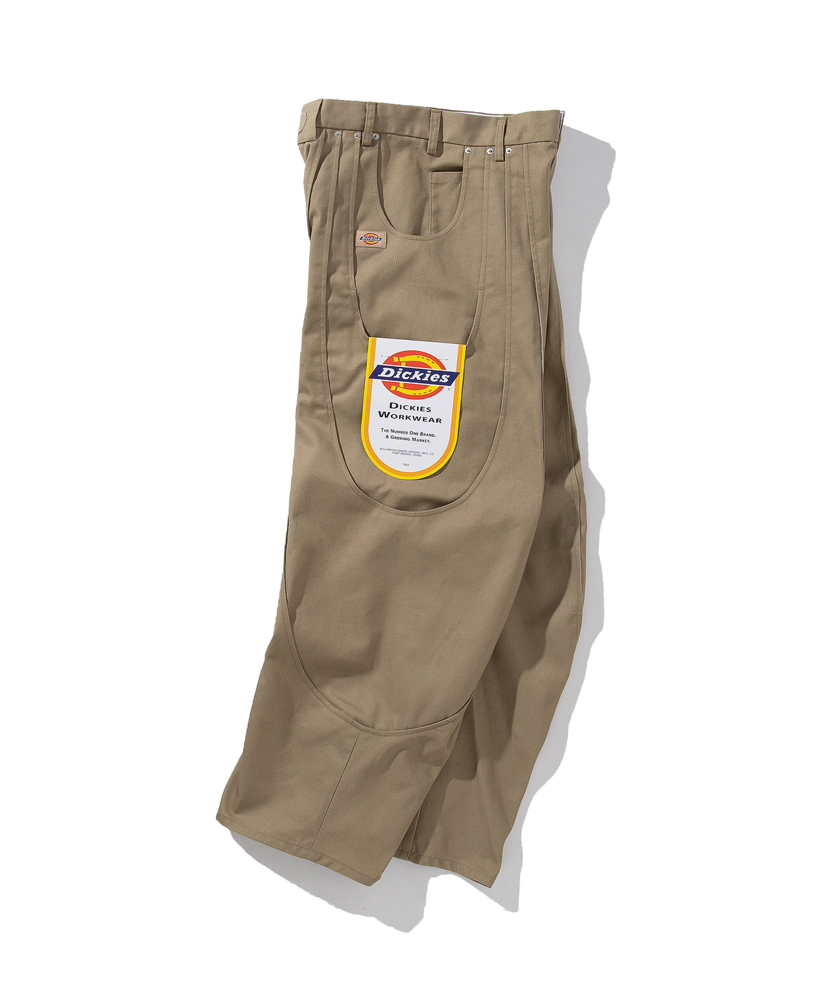 (×Dickies®) TUCK CURVE WIDE PANTS