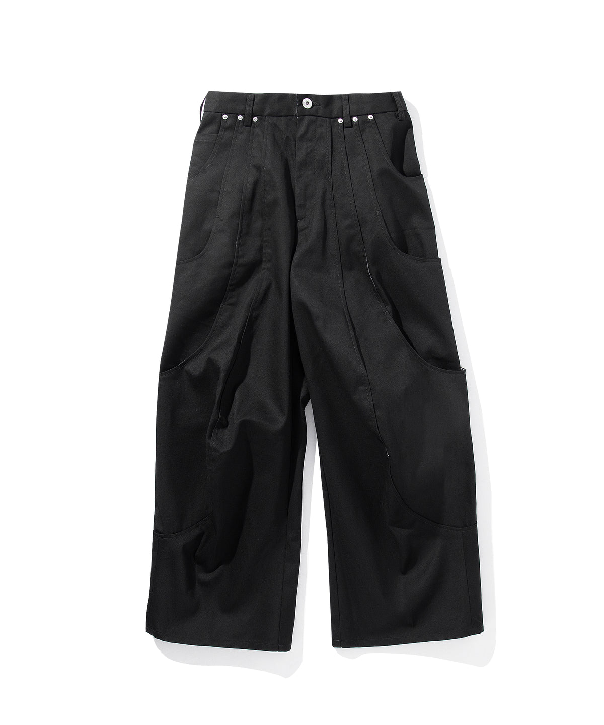 (×Dickies®) TUCK CURVE WIDE PANTS