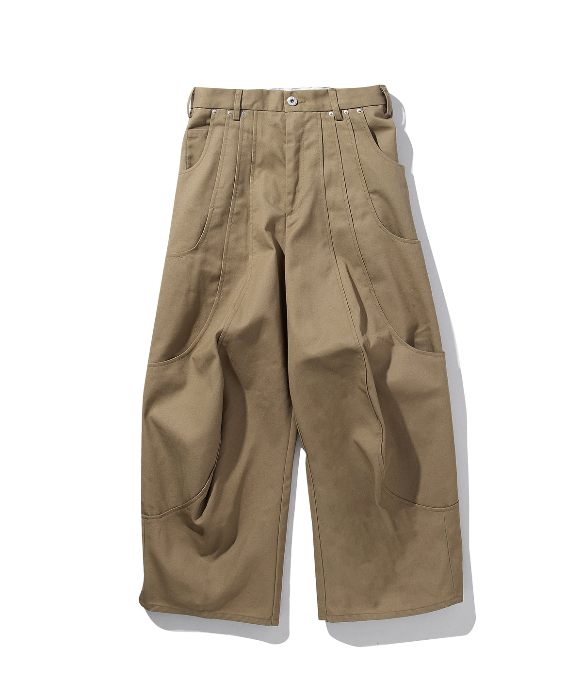 (×Dickies®) TUCK CURVE WIDE PANTS