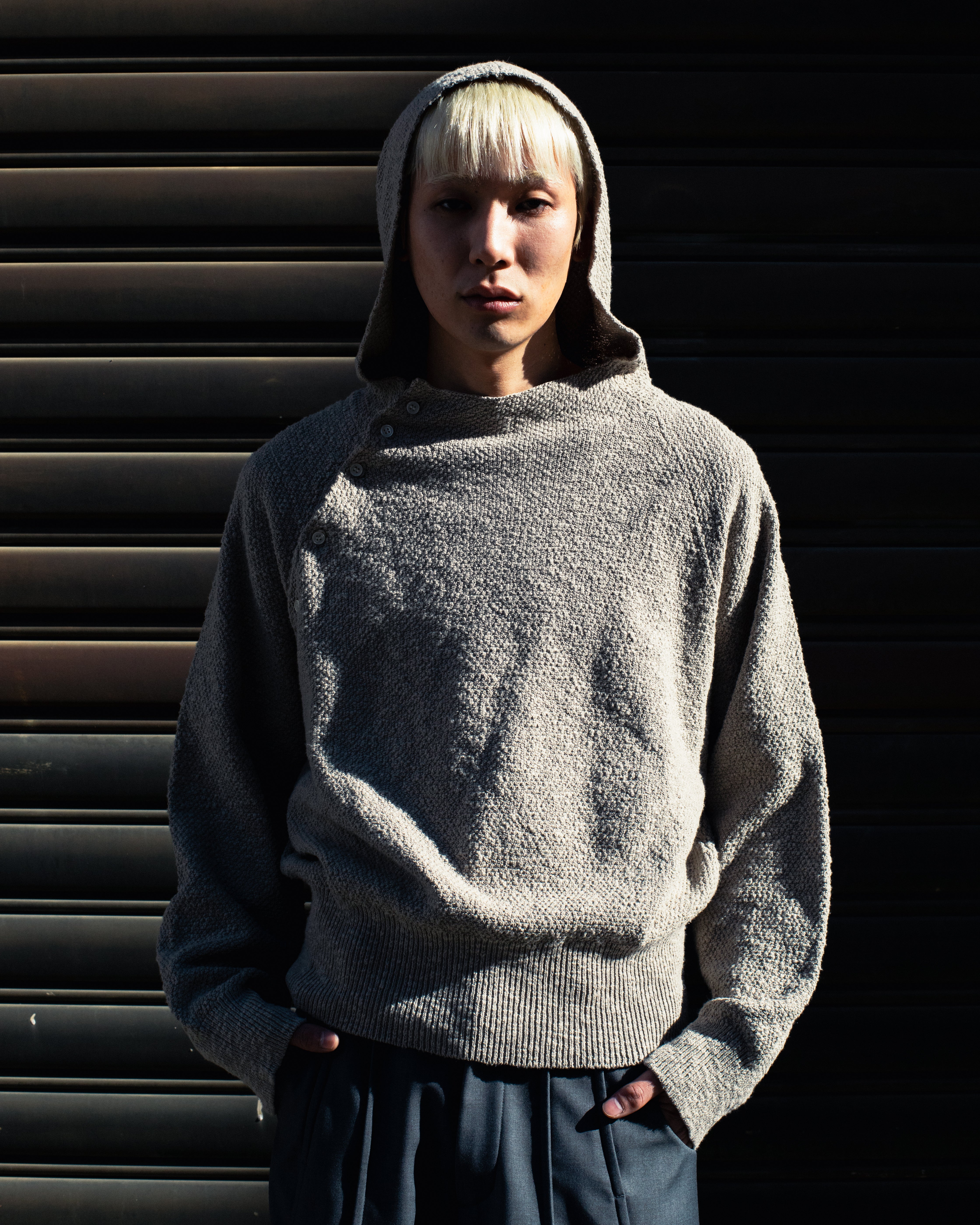 goat essence サマーニット　パーカー SUMMER KNIT HOODIE – GOAT ESSENCE