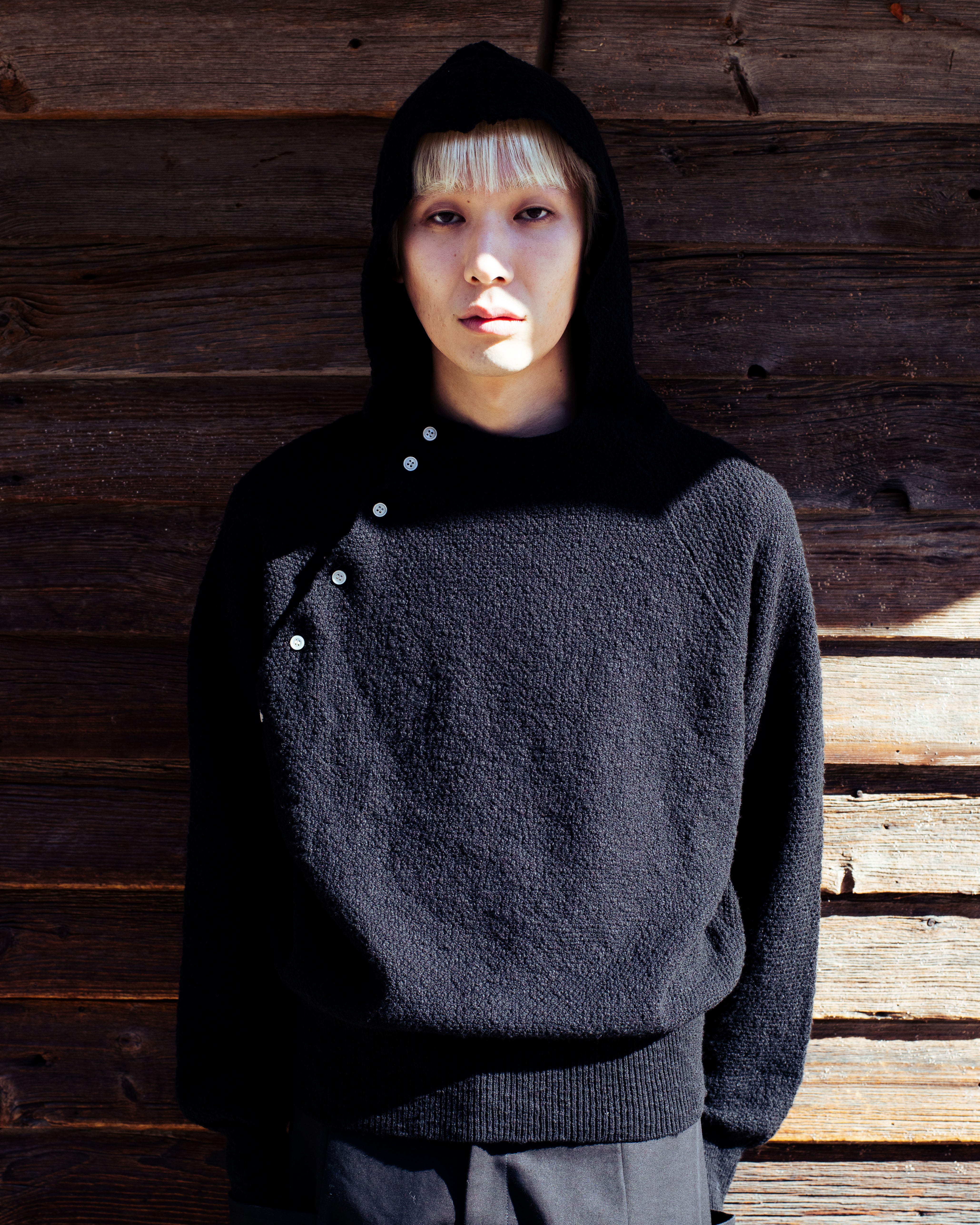 トップス goatessence SUMMER KNIT HOODIE size2 SUMMER KNIT HOODIE – GOAT ESSENCE