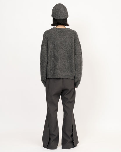 25AW ALPACA V-NECK KNIT SWEATER