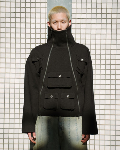 KNIT JACKET