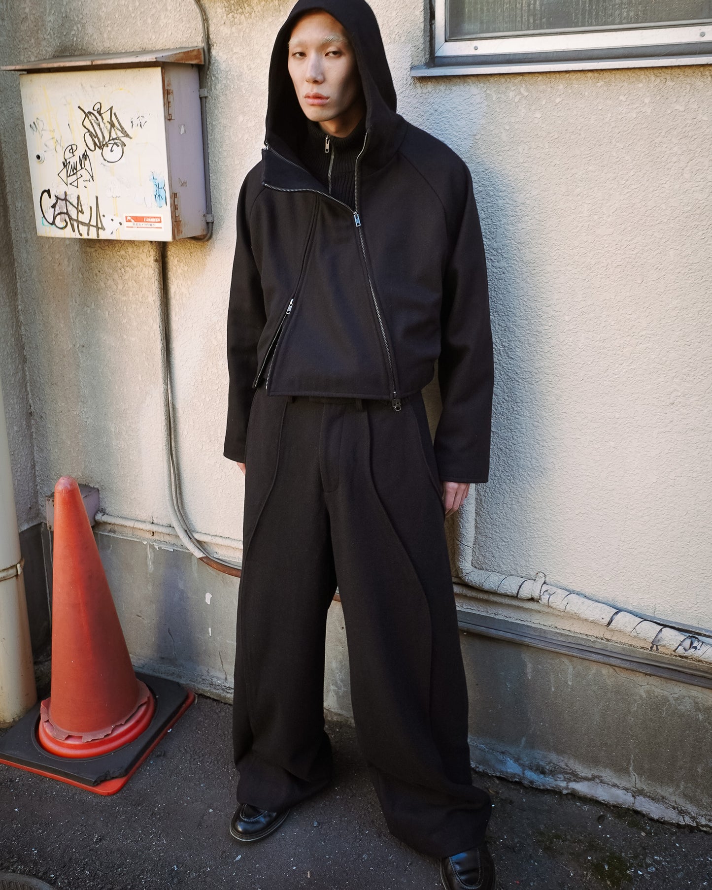 MELTON WIDE SLACKS