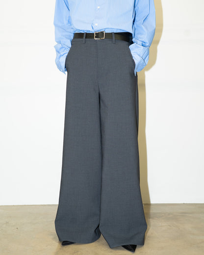 SIDE SLIT WIDE PANTS
