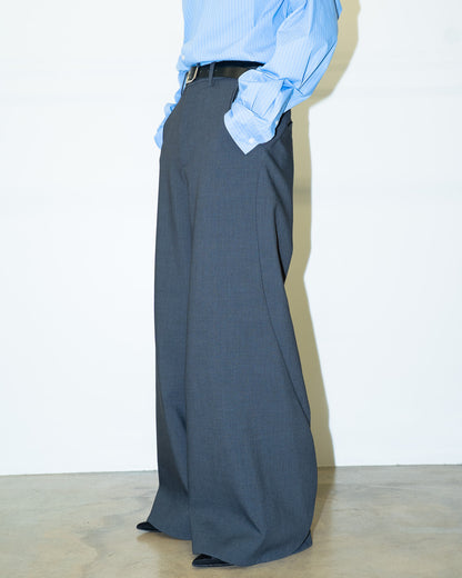 SIDE SLIT WIDE PANTS