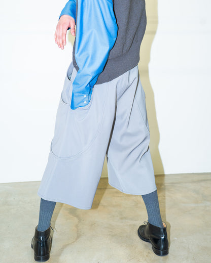 TUCK WIDE SHORTS