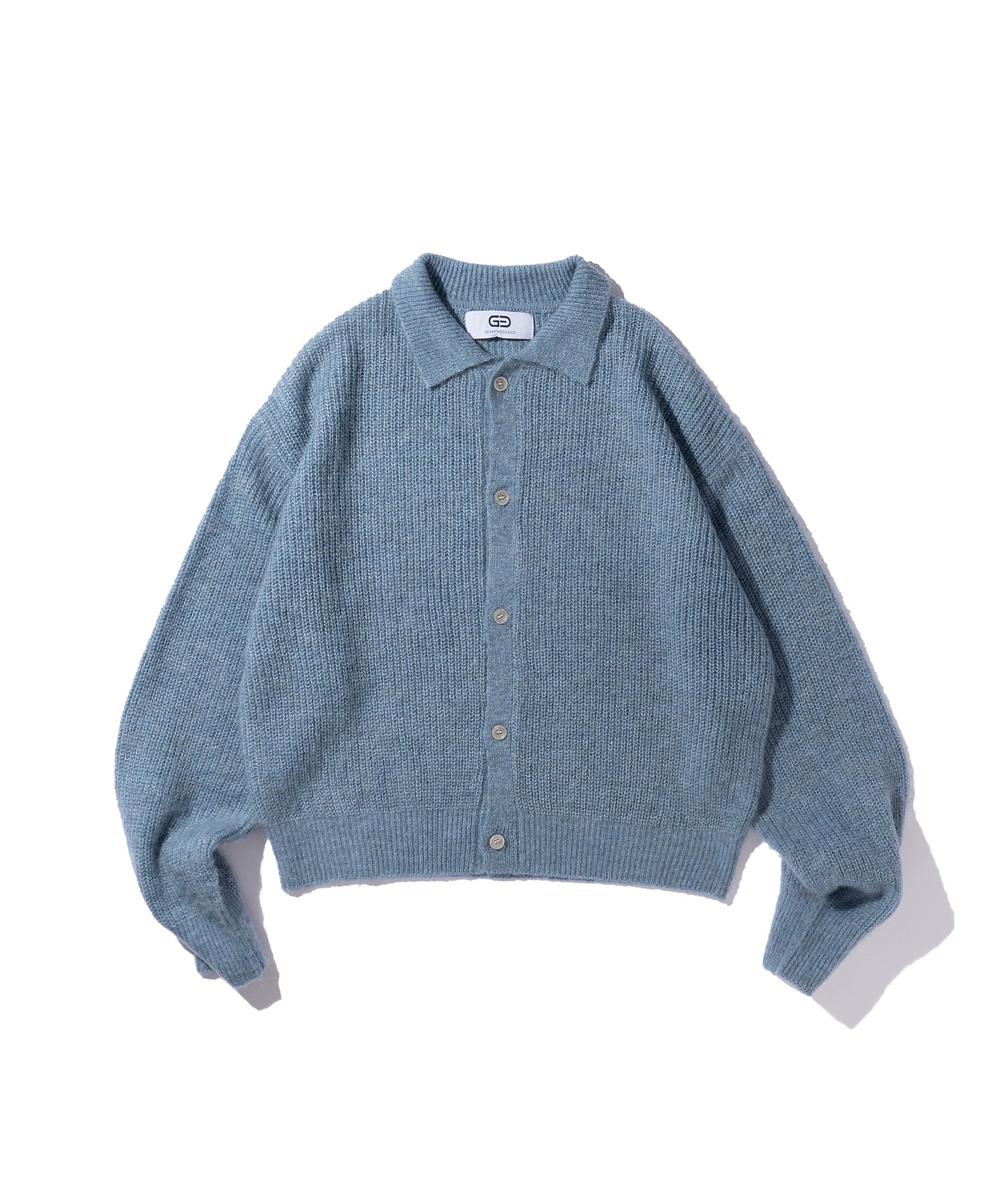25AW MOHAIR KNIT POLO SHIRT