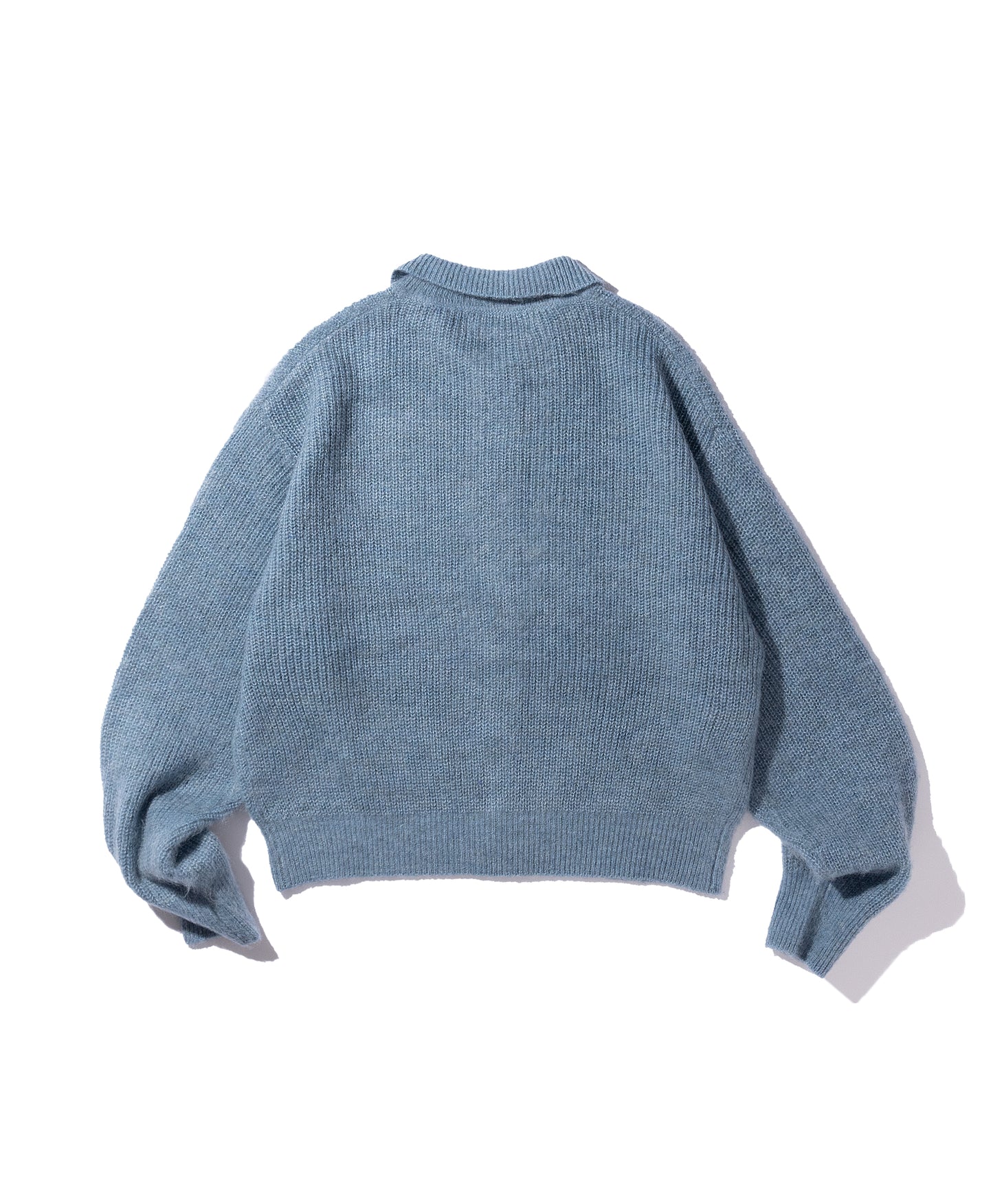 25AW MOHAIR KNIT POLO SHIRT