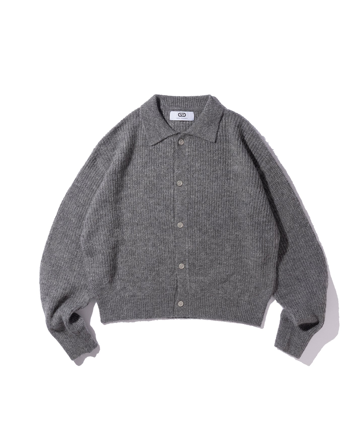 25AW MOHAIR KNIT POLO SHIRT