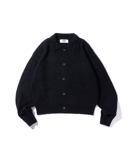 25AW MOHAIR KNIT POLO SHIRT