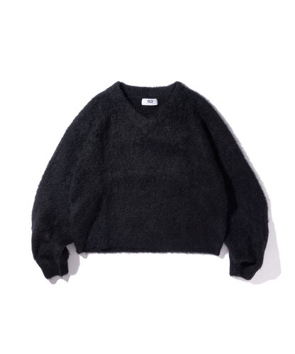 25AW ALPACA V-NECK KNIT SWEATER