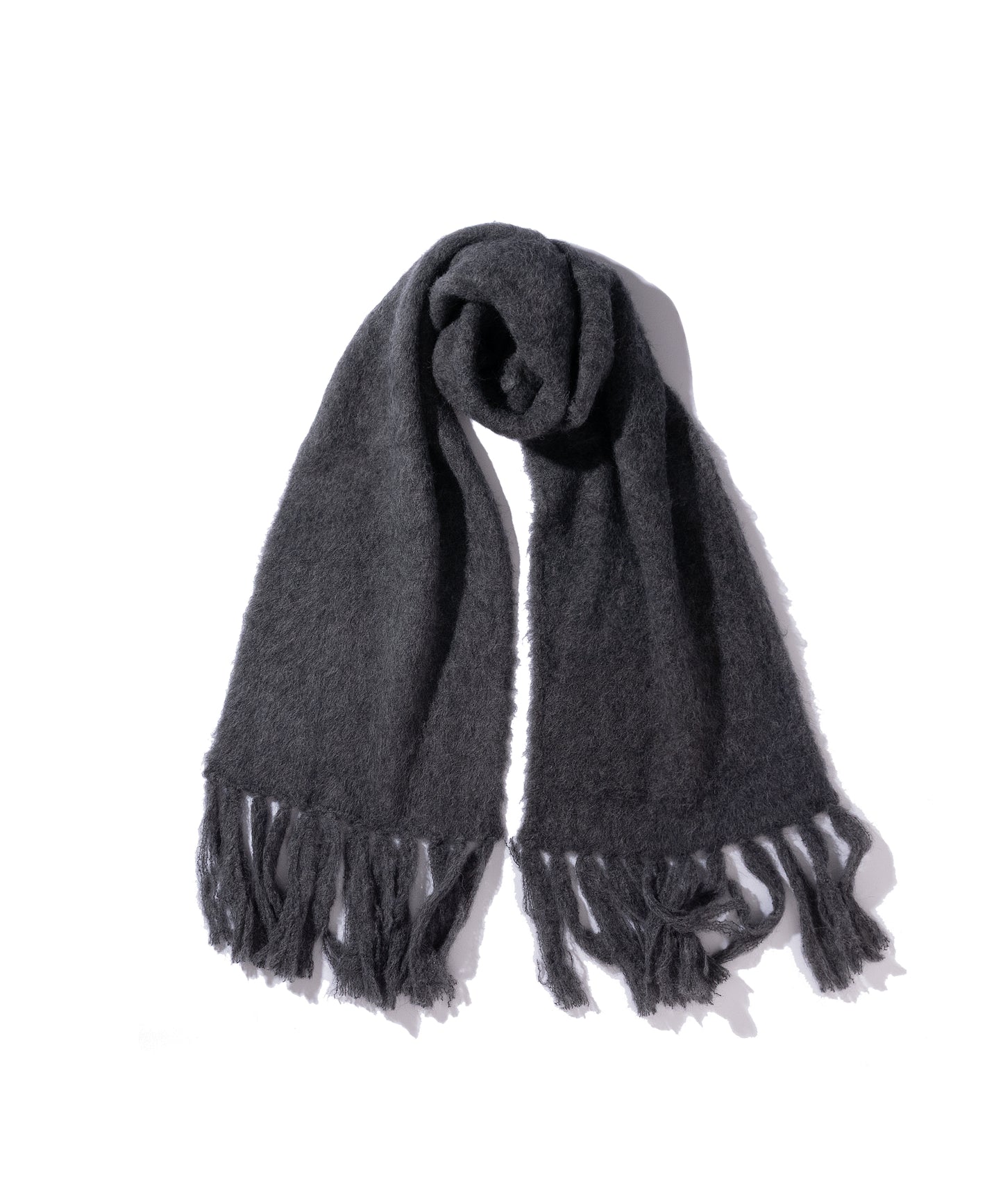 25AW ALPACA FRINGE SCARF