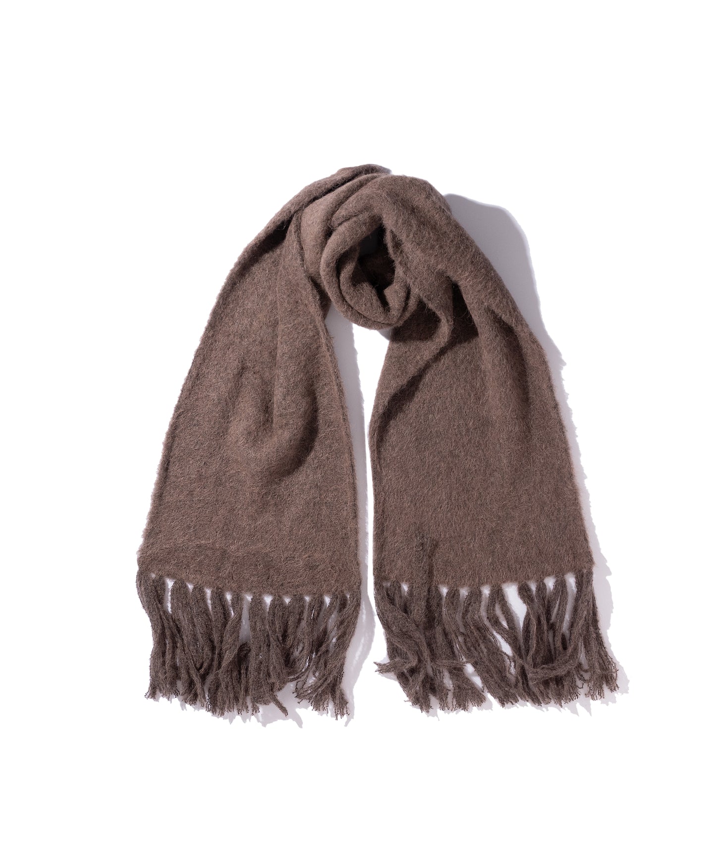 25AW ALPACA FRINGE SCARF