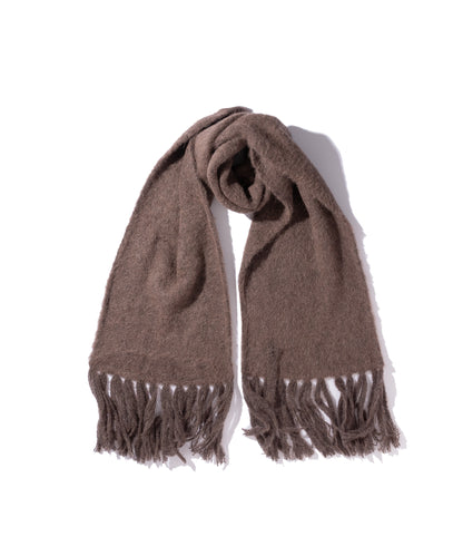 25AW ALPACA FRINGE SCARF
