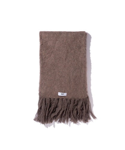 25AW ALPACA FRINGE SCARF