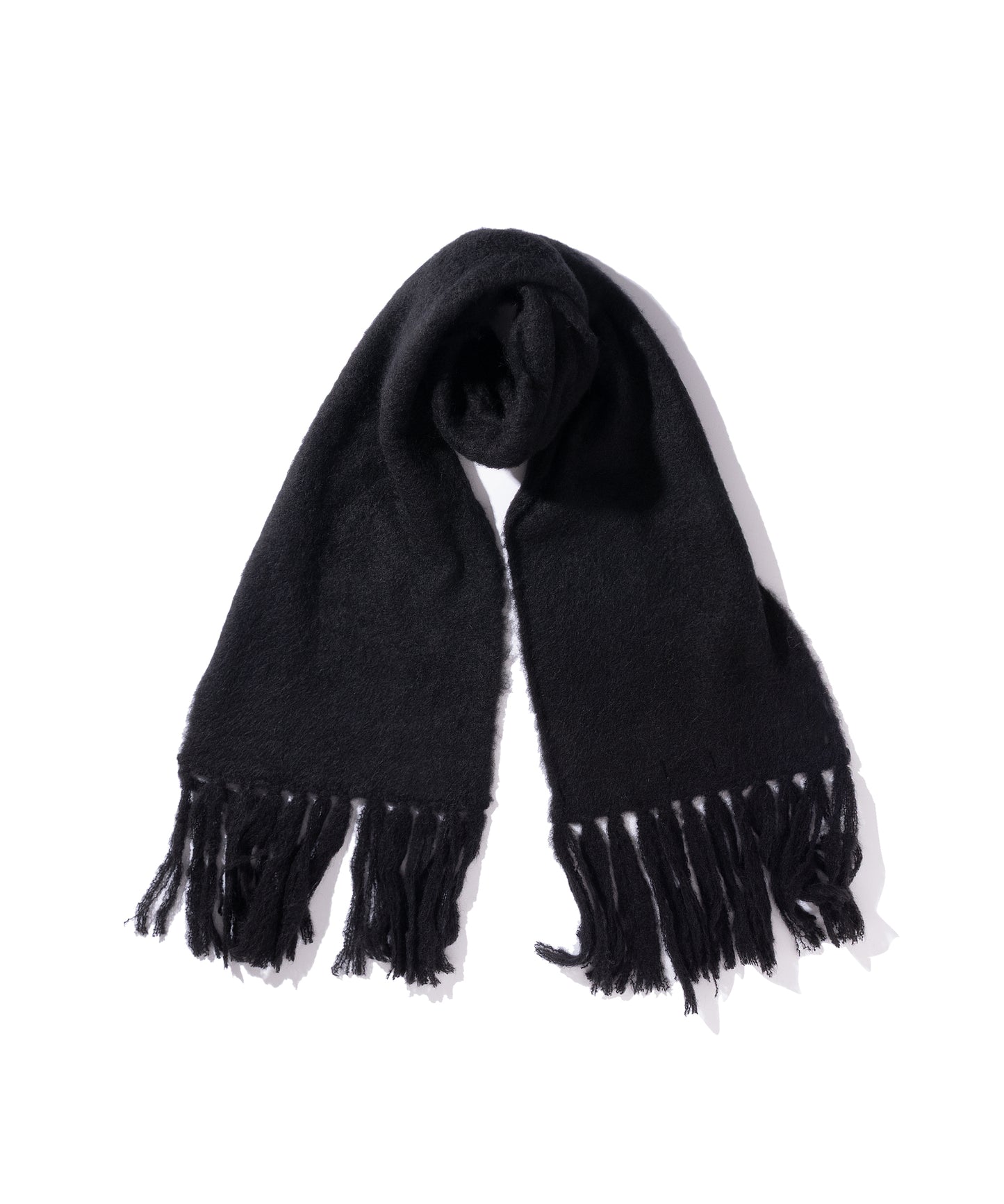25AW ALPACA FRINGE SCARF